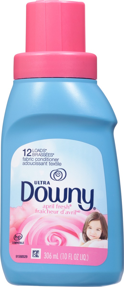 slide 5 of 12, Downy Ultra April Fresh Fabric Conditioner 10 fl oz, 10 fl oz