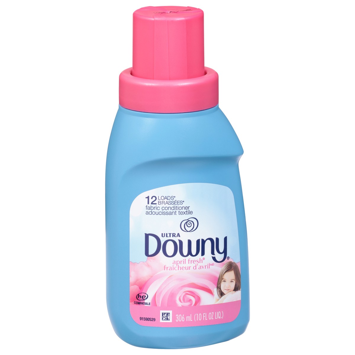 slide 8 of 12, Downy Ultra April Fresh Fabric Conditioner 10 fl oz, 10 fl oz