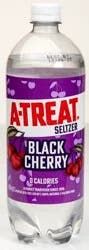Atreat Black Cherry Seltzer 1 liter