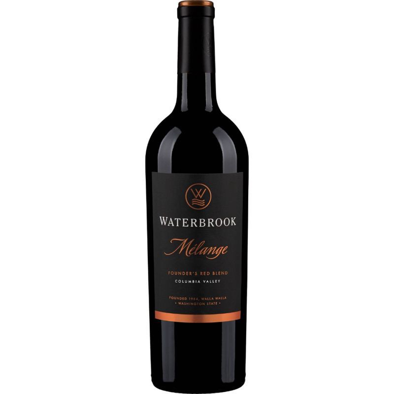 slide 1 of 4, Waterbrook Melange Noir Red Blend Wine - 750ml Bottle, 750 ml