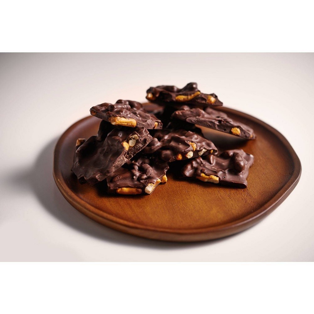 slide 5 of 6, barkTHINS Sea Salt Dark Chocolate Pretzels - 10oz, 10 oz