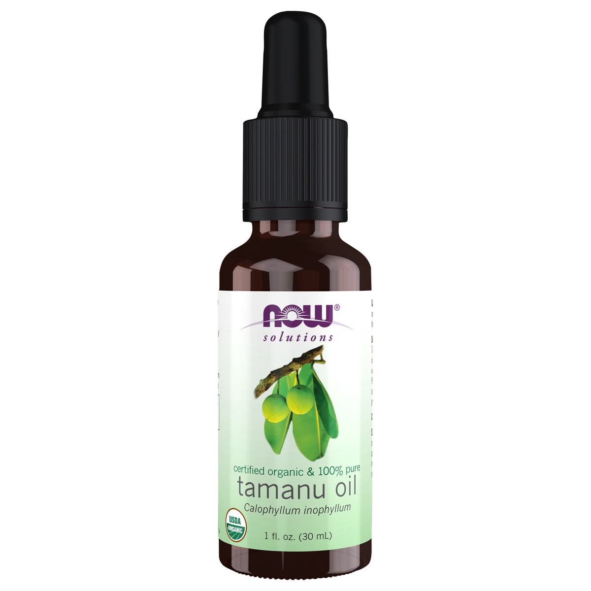 slide 1 of 5, NOW Tamanu Oil, Organic, 1 fl oz