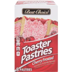 Best Choice Frosted Cherry Toaster Pastries