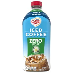 Coffee mate French Vanilla Flavored Iced Coffee, Zero Sugar, Non Dairy Coffee, Ready To Drink