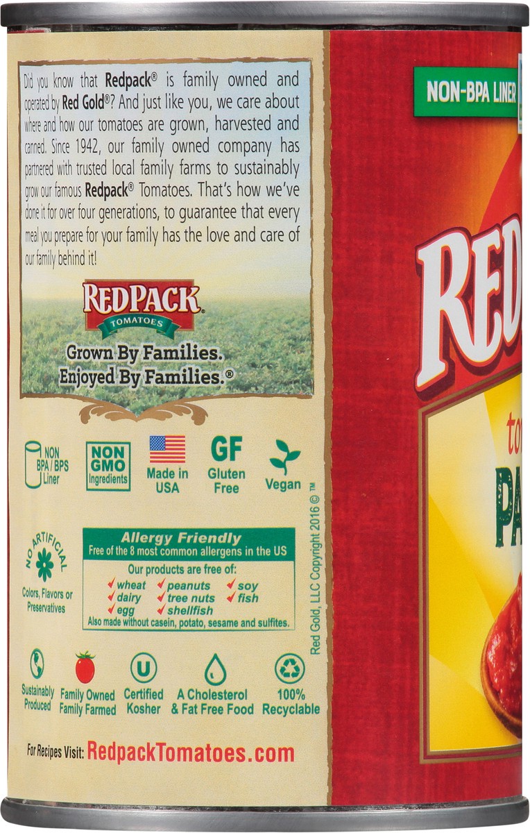 slide 5 of 9, Redpack® Tomato Paste 12 oz. Can, 12 oz