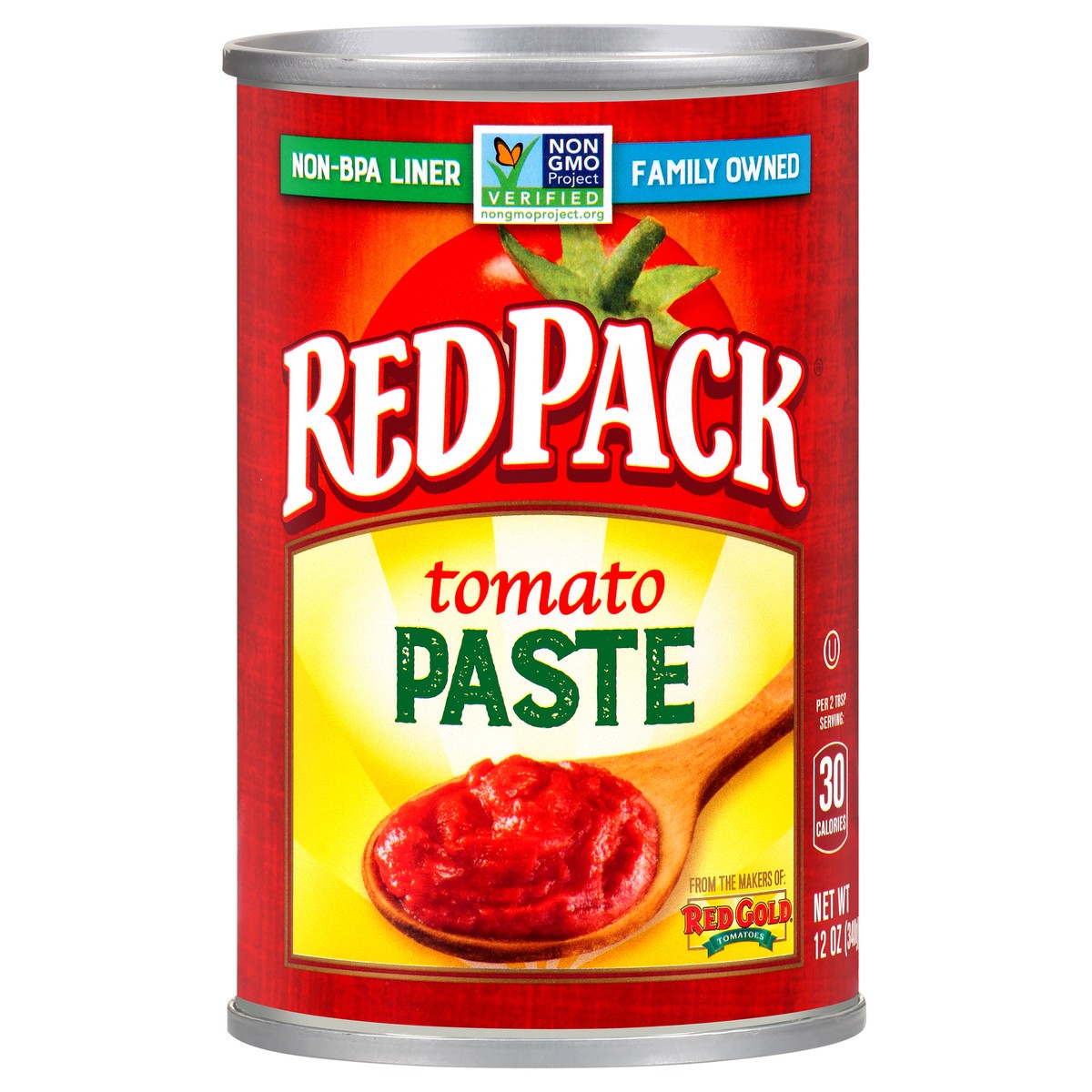 slide 1 of 9, Redpack® Tomato Paste 12 oz. Can, 12 oz