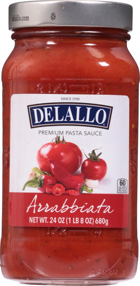 slide 2 of 12, DeLallo Premium Arrabbiata Pasta Sauce 24 oz, 24 oz