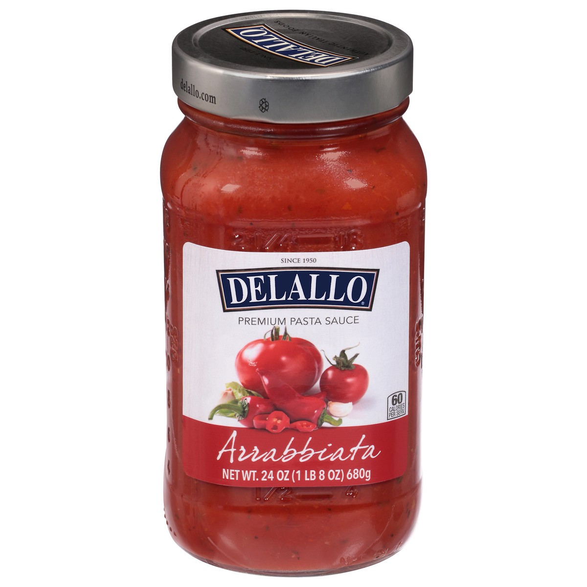 slide 1 of 12, DeLallo Premium Arrabbiata Pasta Sauce 24 oz, 24 oz