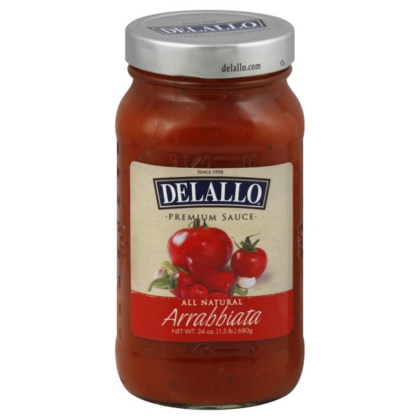 slide 1 of 1, DeLallo Arrabiatta Pasta Sauce, 24 oz