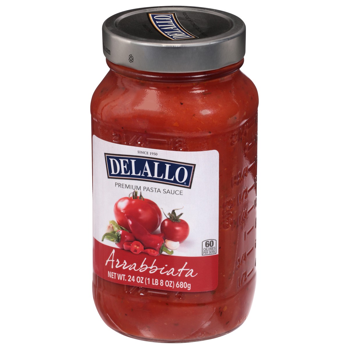 slide 7 of 12, DeLallo Premium Arrabbiata Pasta Sauce 24 oz, 24 oz