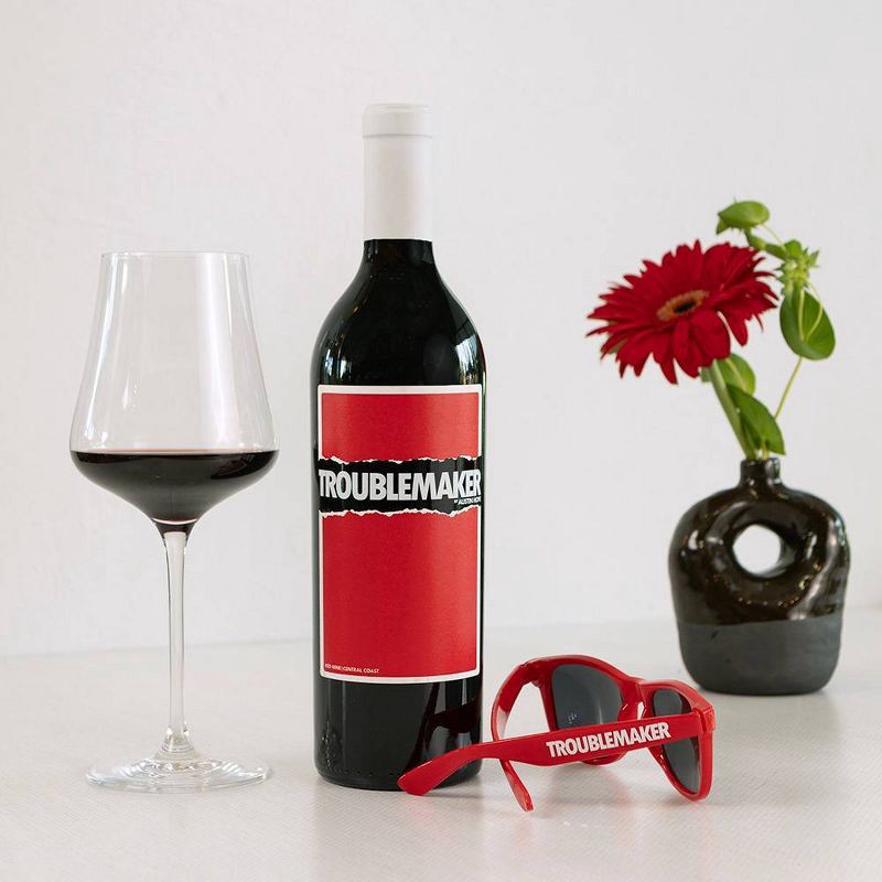 slide 2 of 7, Troublemaker Red Blend Wine - 750ml Bottle, 750 ml