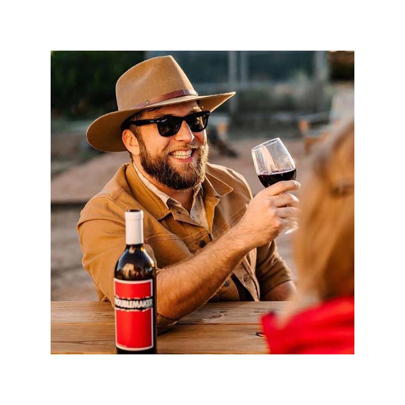 slide 4 of 7, Troublemaker Red Blend Wine - 750ml Bottle, 750 ml