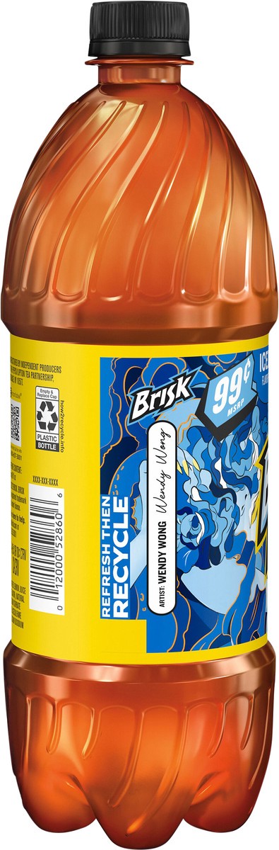 slide 4 of 6, Brisk Half & Half, 1 l