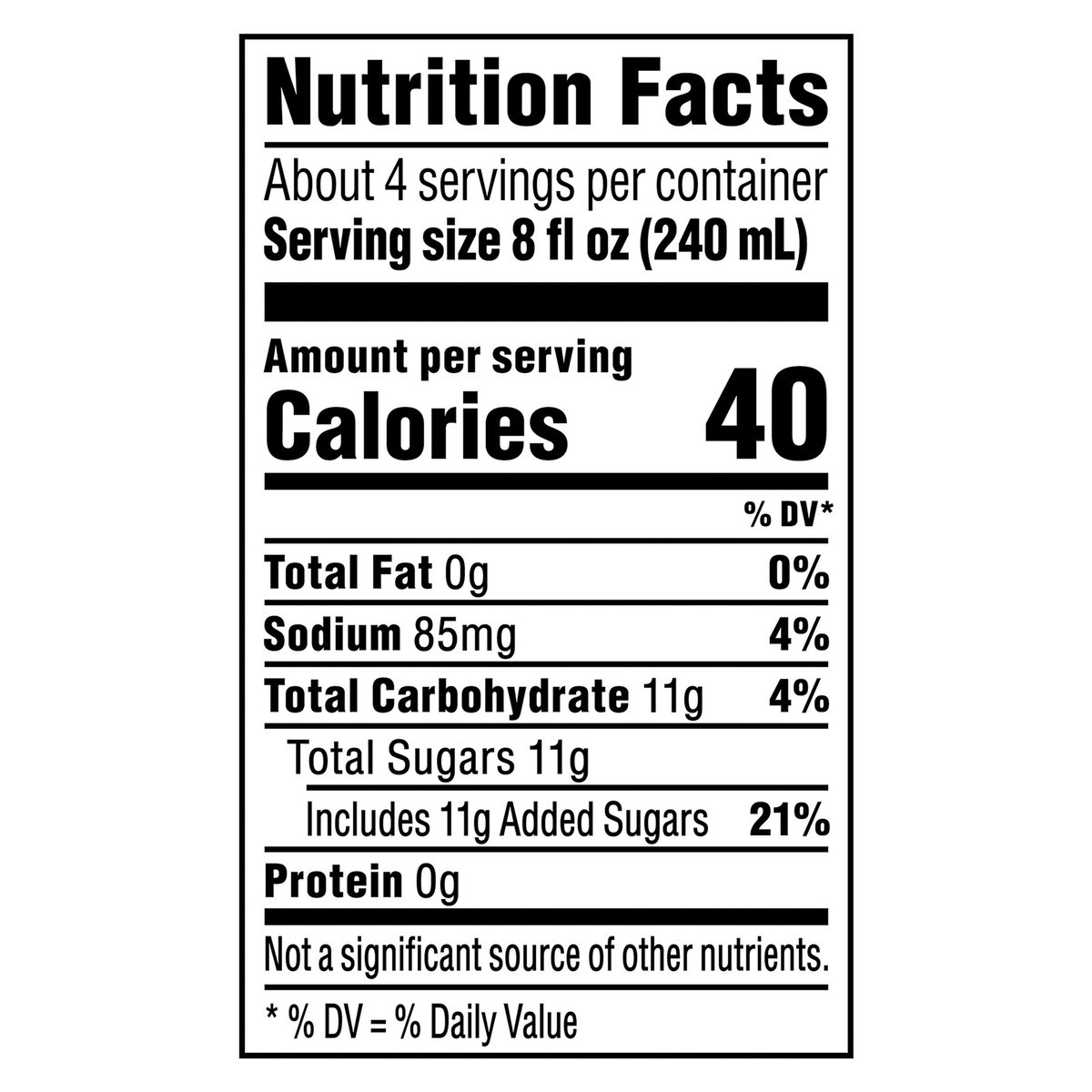 slide 6 of 6, Brisk Half & Half, 1 l