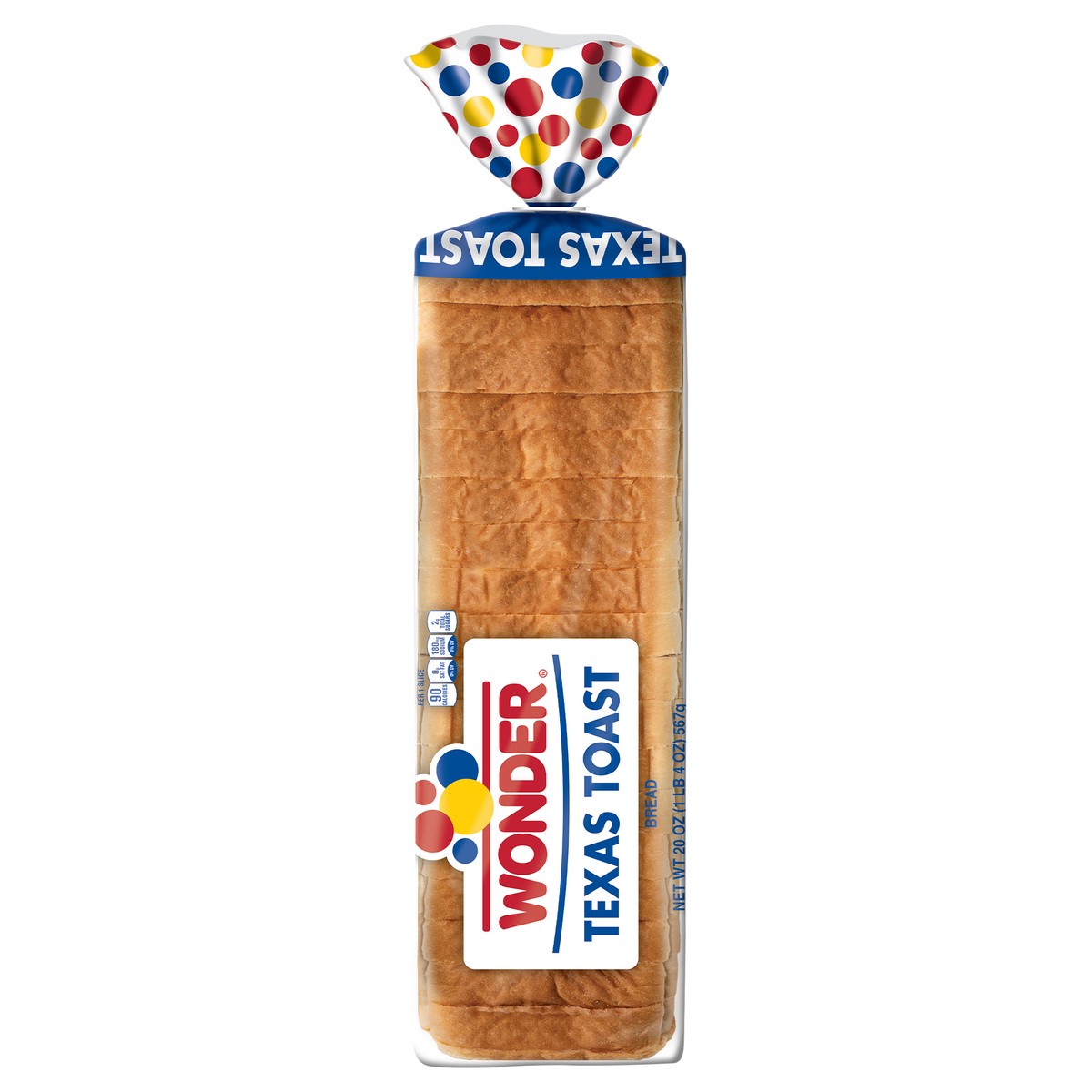 slide 1 of 13, Wonder Bread Texas Toast, Thick Sliced White Bread, 20 oz Loaf, 20 oz