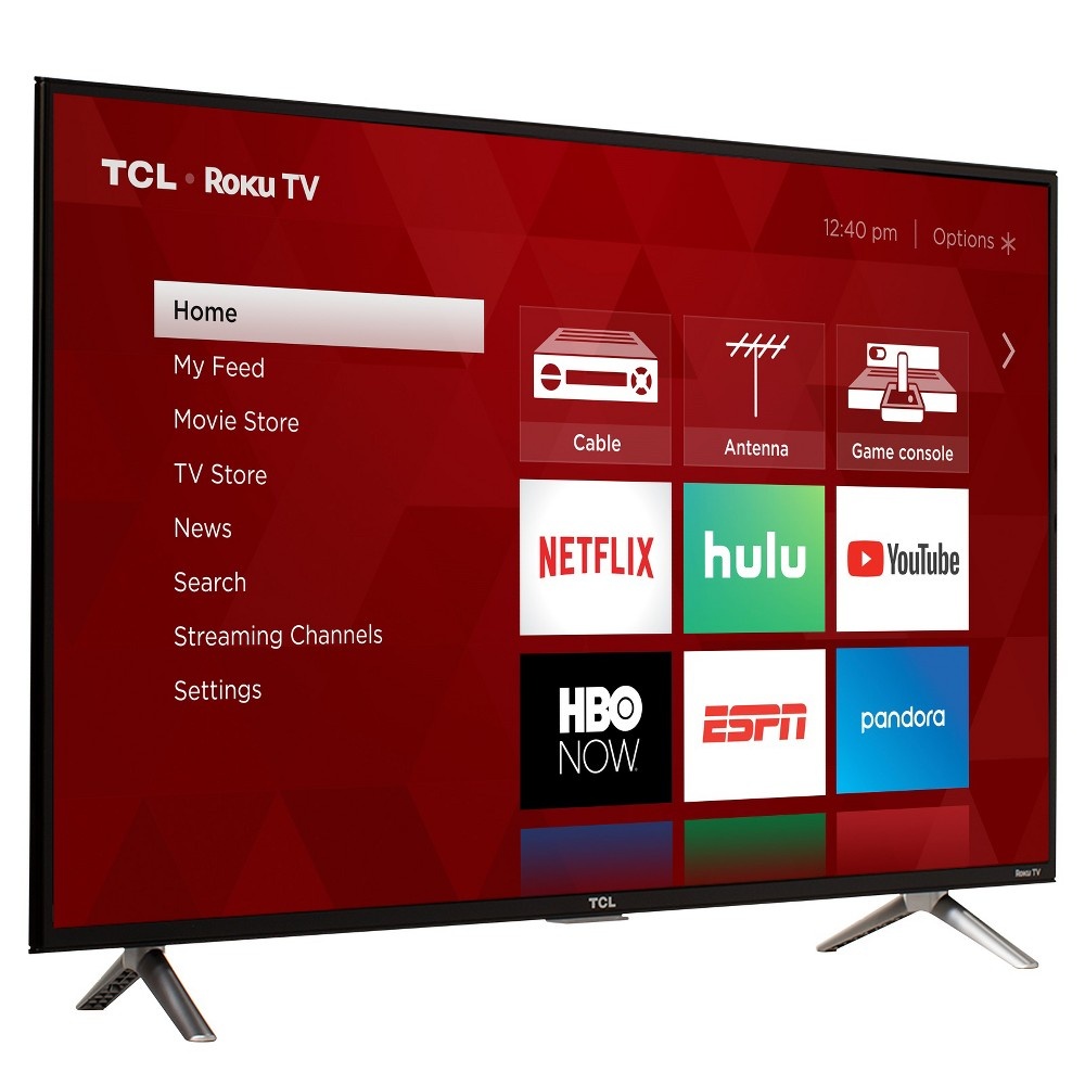 slide 12 of 13, TCL 32" Class 3-Series HD Smart Roku TV - 32S325, 1 ct
