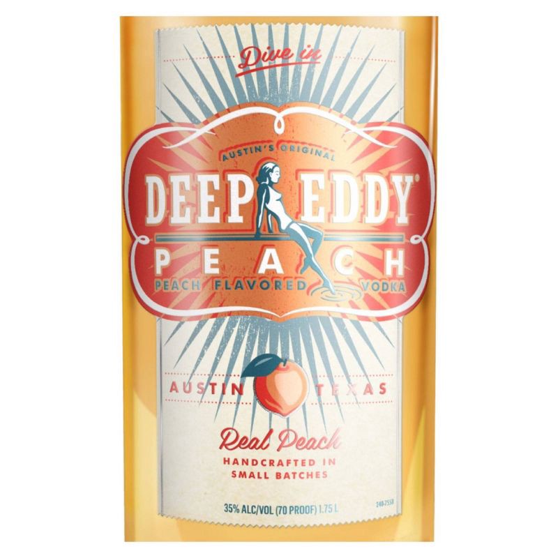 slide 2 of 7, Deep Eddy Peach Vodka - 1L Bottle, 1 liter