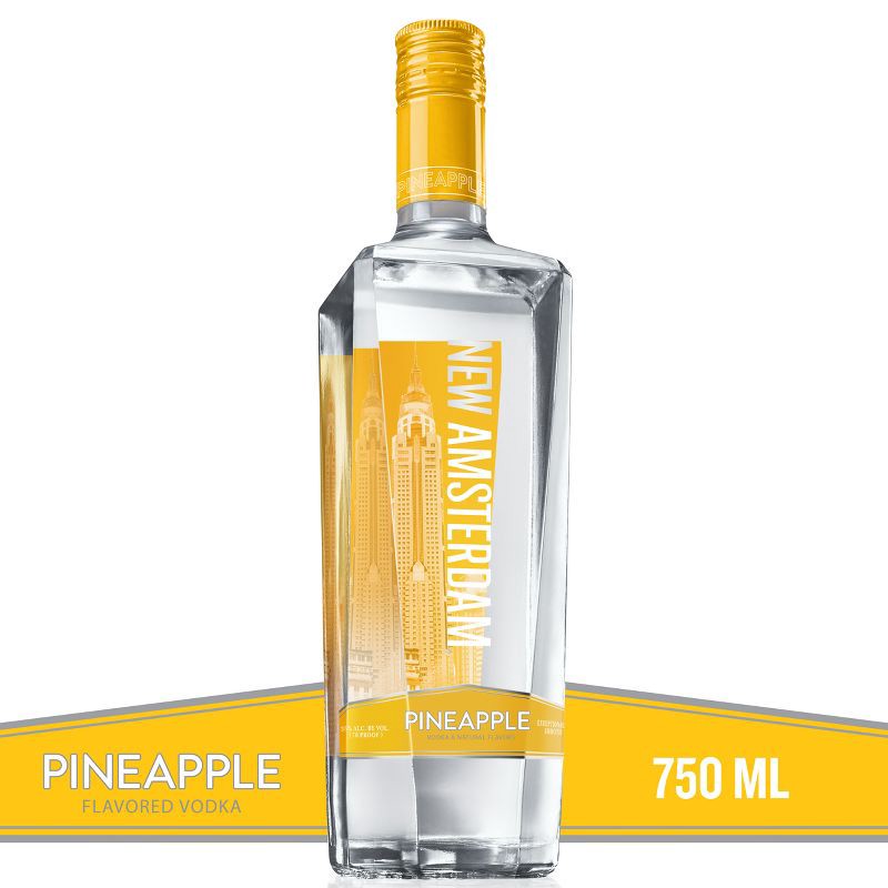 slide 2 of 5, New Amsterdam Pineapple Flavored Vodka - 750ml Bottle, 750 ml