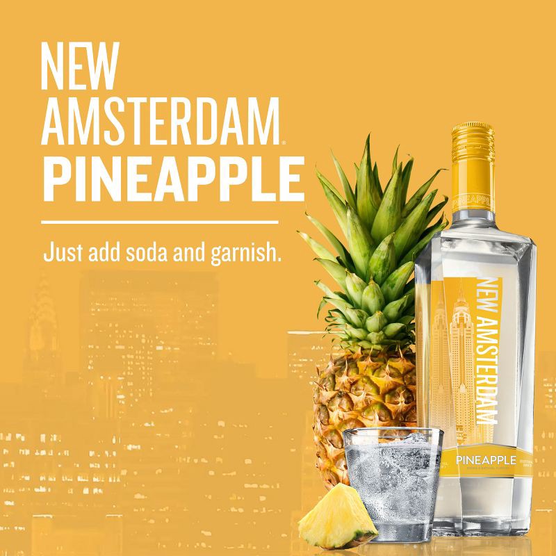 slide 5 of 5, New Amsterdam Pineapple Flavored Vodka - 750ml Bottle, 750 ml
