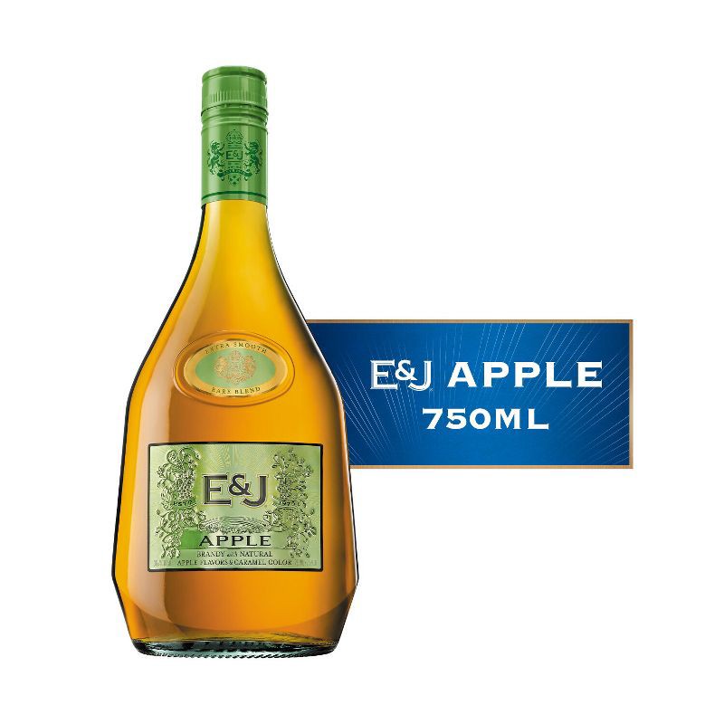 slide 2 of 7, E&J Flavored Apple Brandy - 750ml Bottle, 750 ml