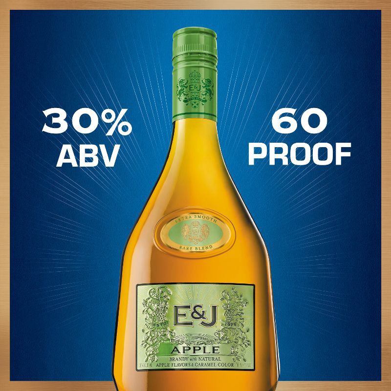 slide 5 of 7, E&J Flavored Apple Brandy - 750ml Bottle, 750 ml