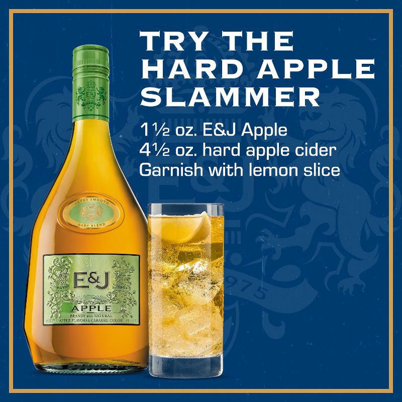 slide 6 of 7, E&J Flavored Apple Brandy - 750ml Bottle, 750 ml