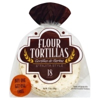slide 1 of 1, De Harina Tortilla 6 Inch, 18 ct; 17.8 oz