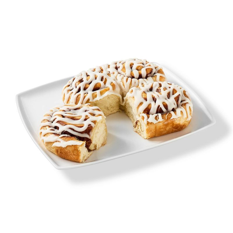 slide 3 of 3, Cinnamon Rolls with Cream Cheese Icing - 14oz/4ct - Favorite Day™, 4 ct; 14 oz