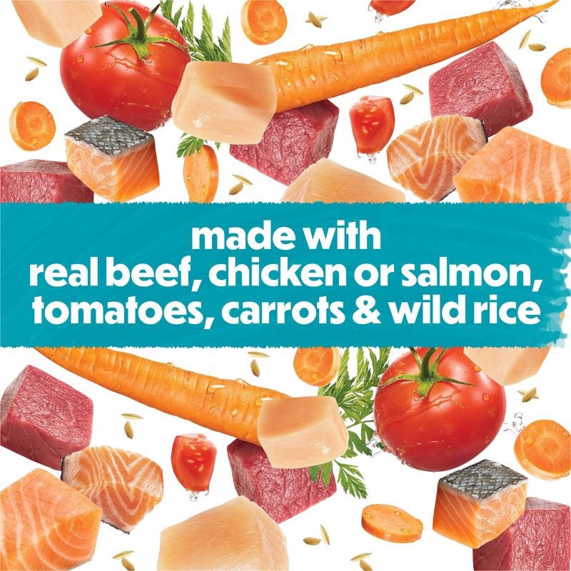 slide 3 of 14, Purina Beneful IncrediBites Chicken, Beef & Salmon Recipes Small Dogs Wet Dog Food - 3oz/12ct Variety Pack, 12 ct; 3 oz