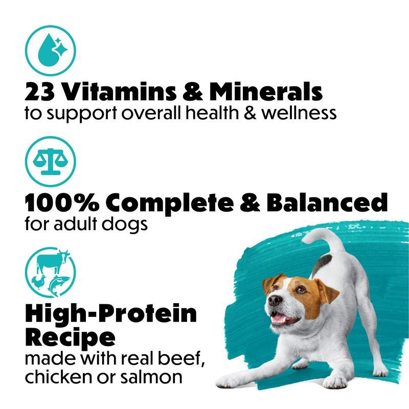 slide 8 of 14, Purina Beneful IncrediBites Chicken, Beef & Salmon Recipes Small Dogs Wet Dog Food - 3oz/12ct Variety Pack, 12 ct; 3 oz