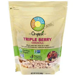 Full Circle Market Organic Triple Berry Granola 12 oz