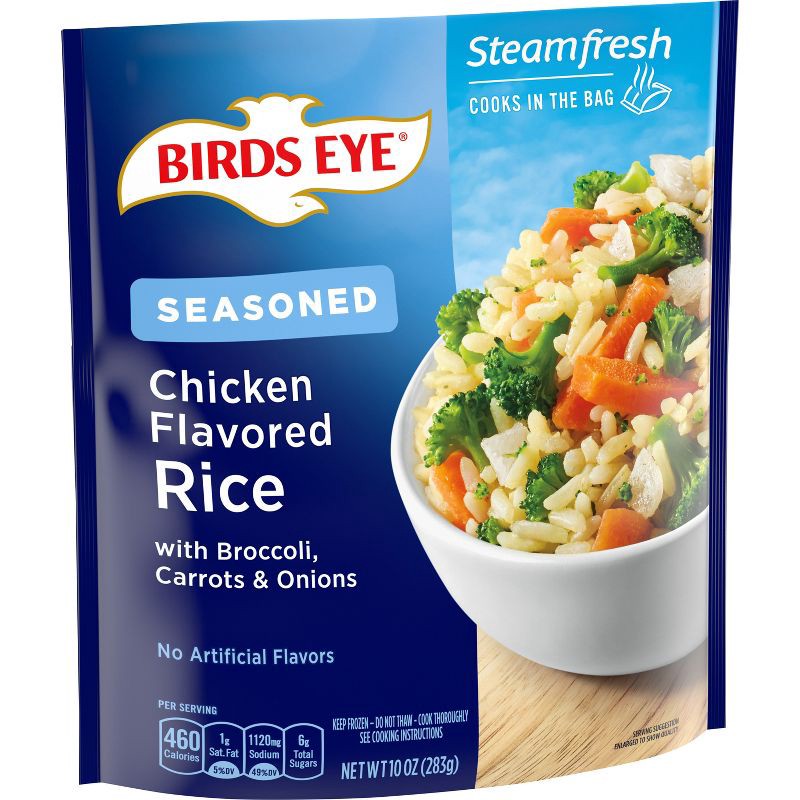 slide 2 of 6, Birds Eye Frozen Chicken Flavored Rice with Broccoli-Carrots & Onions - 10oz, 10 oz