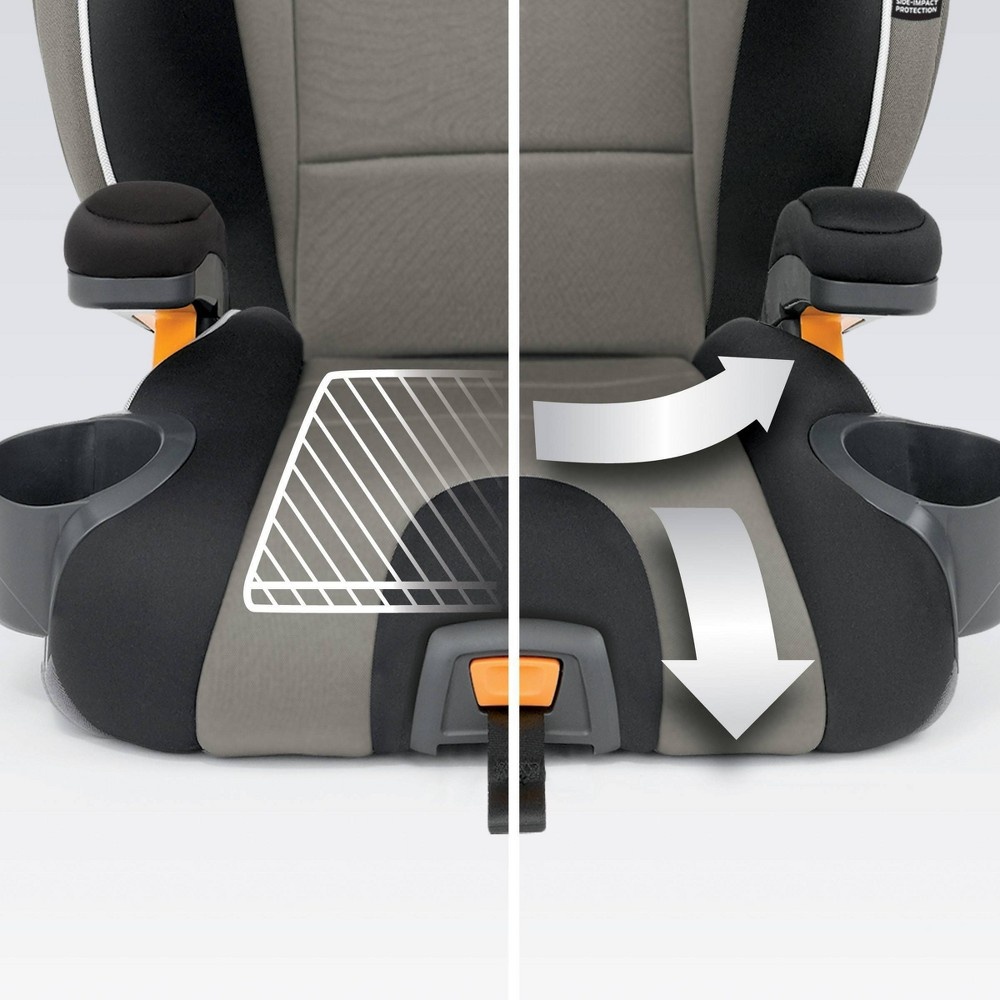 slide 7 of 14, Chicco KidFit 2-in-1 Belt-Positioning Booster Car Seat - Jasper, 1 ct