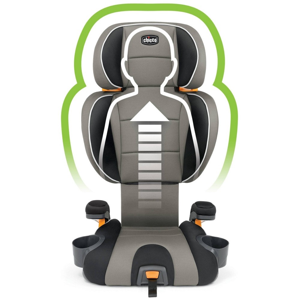 slide 3 of 14, Chicco KidFit 2-in-1 Belt-Positioning Booster Car Seat - Jasper, 1 ct