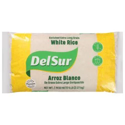 Del Sur Enriched Extra Long Grain White Rice 5 lb