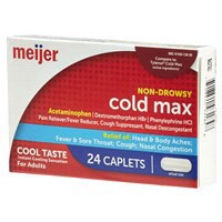 slide 7 of 29, Meijer Cold Multi Symptom Day Caplets, 24 ct