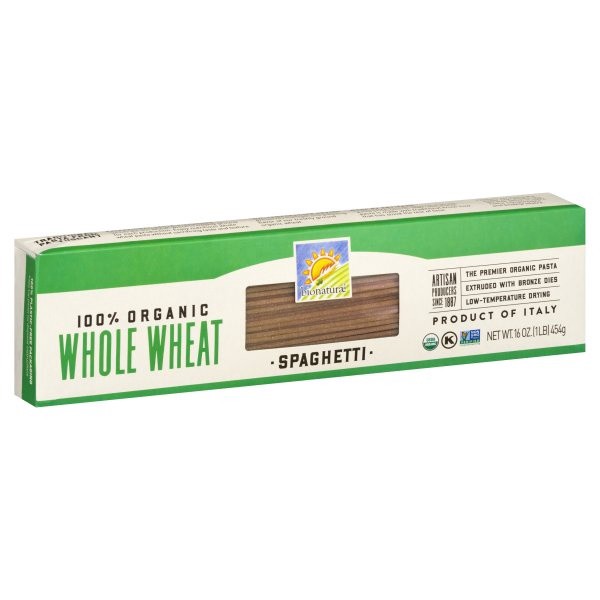 slide 1 of 2, bionaturae 100% Organic Whole Wheat Spaghetti 16 oz, 16 oz