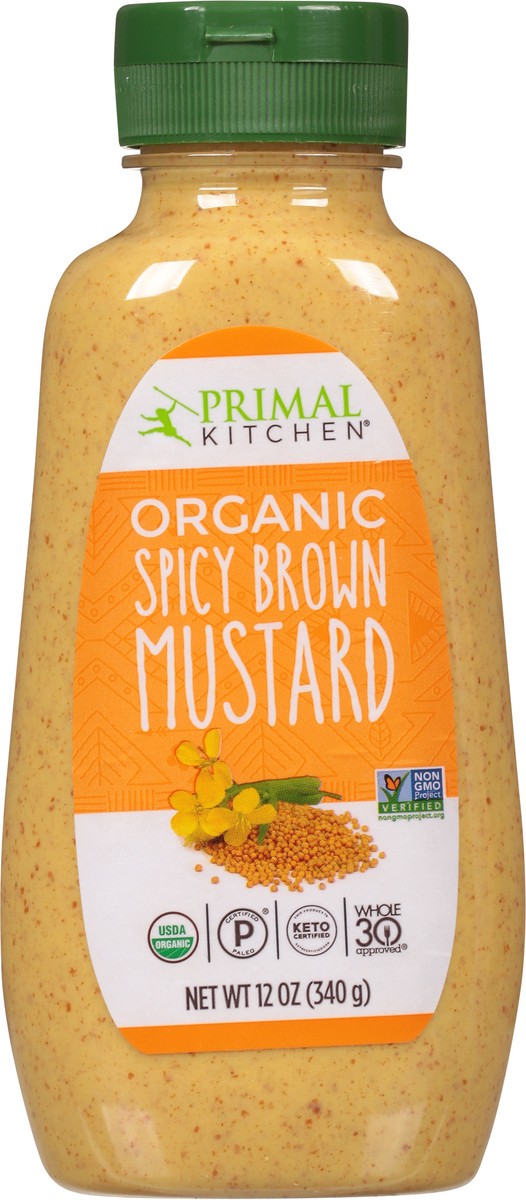 slide 6 of 11, Primal Kitchen Organic Spicy Brown Mustard 12 oz, 12 oz