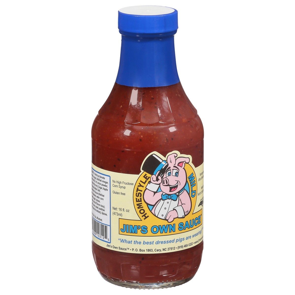 slide 9 of 13, Jim's Own Sauce Homestyle Mild Sauce 16 fl oz, 16 fl oz