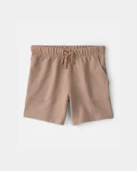 Carter's Boys French Terry Shorts - Brown Beige 10