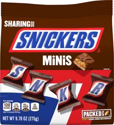 Snickers Bars, Minis, Sharing Size