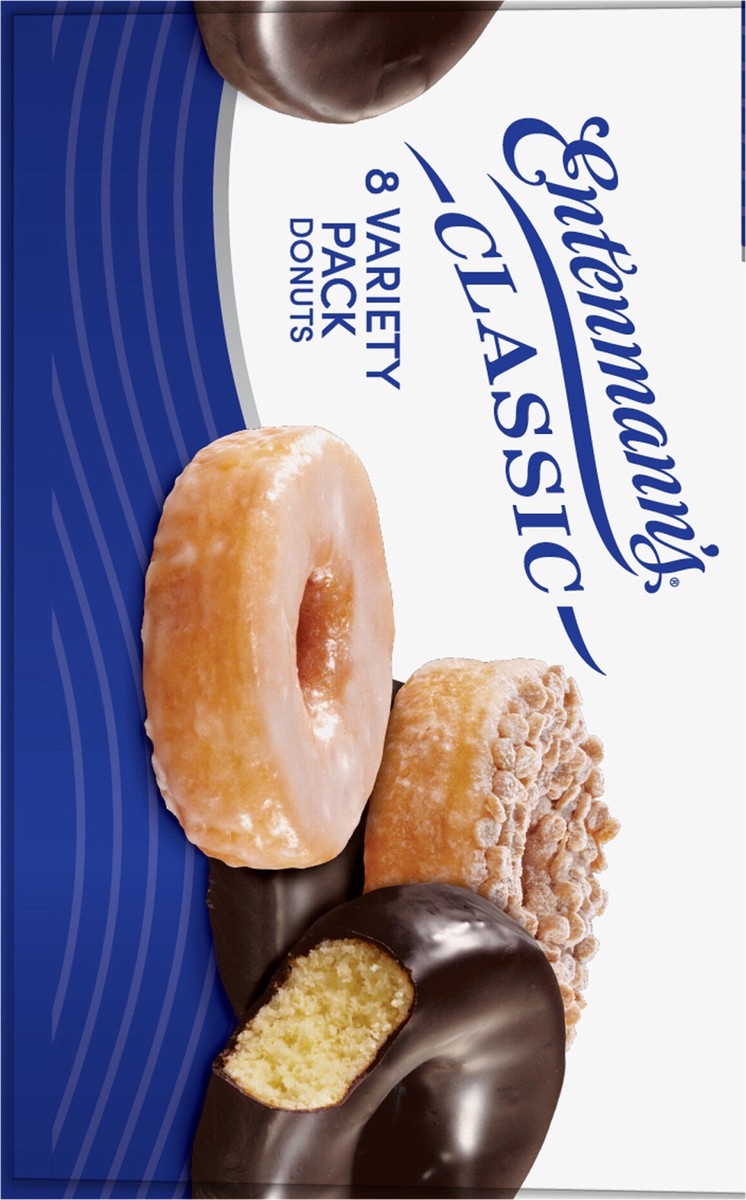 slide 9 of 11, Entenmann's Classic Assorted Donuts, 8 count, 16.8 oz, 8 ct
