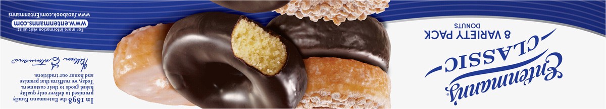 slide 6 of 11, Entenmann's Classic Assorted Donuts, 8 count, 16.8 oz, 8 ct