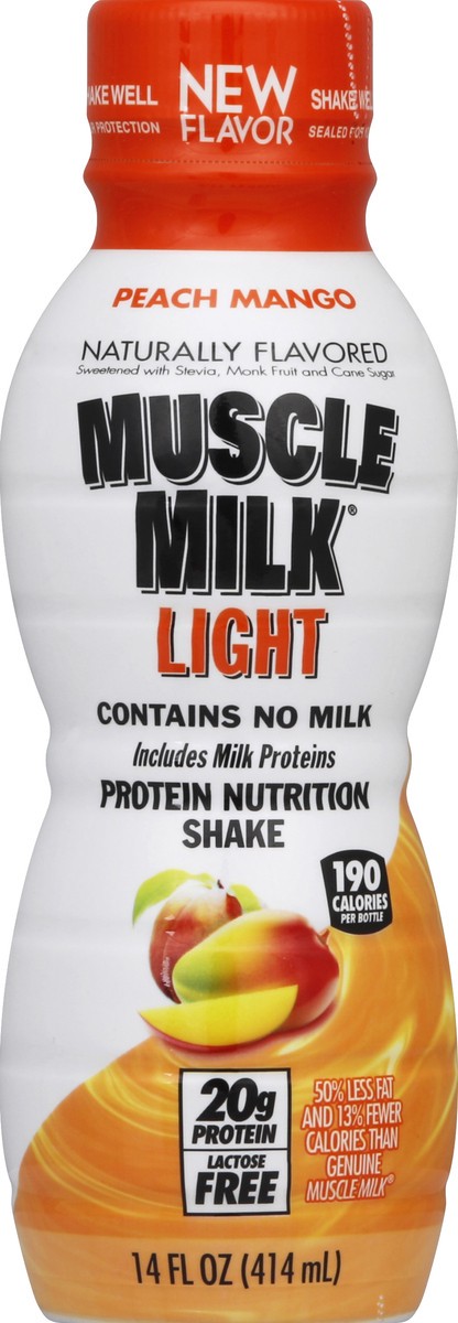 slide 4 of 5, Muscle Milk Protein Nutrition Shake 14 oz, 14 oz