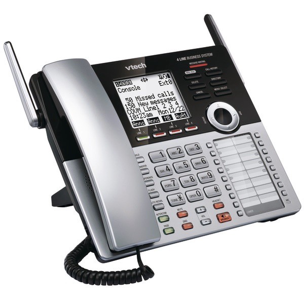 slide 1 of 3, VTech Dect 6.0 Expandable Corded Small Business Phone System Main Console, Cm18445, 1 ct
