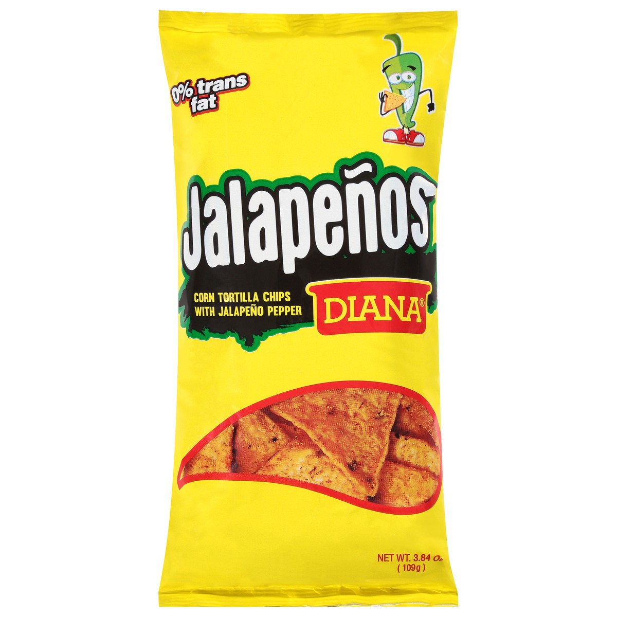 slide 5 of 13, Diana Jalapenos Corn Tortilla Chips 3.84 oz, 3.84 oz