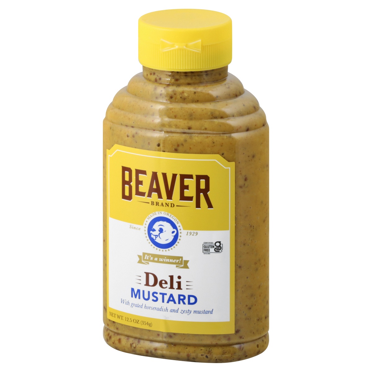 slide 3 of 9, Beaver Deli Mustard 12.5 oz, 12 oz