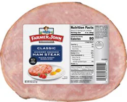 Farmer John Ham Steaks - 8 Oz