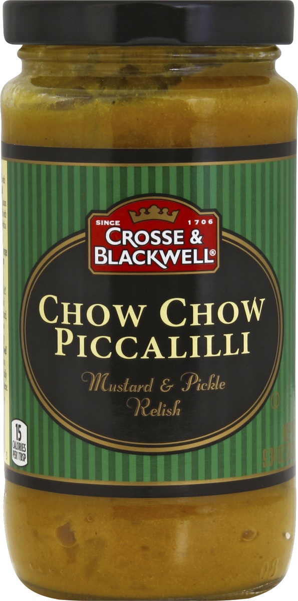 slide 2 of 2, Crosse & Blackwell Mustard & Pickle Relish 9.34 oz, 9.34 oz