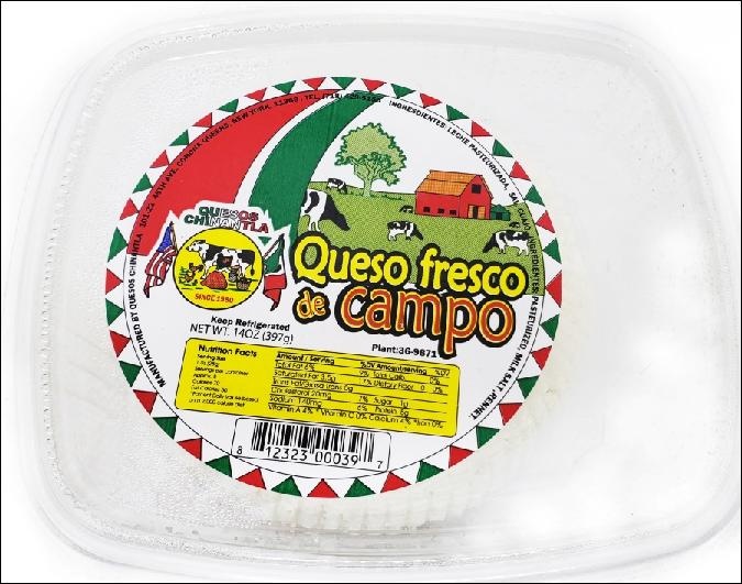 slide 1 of 1, Quesos Chinantla Qchntl Del Campo Queso Fresco, 14 oz